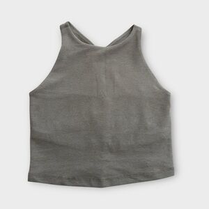 Beyond Yoga Spacedye Refocus Cropped Tank Tan Luxury Activewear XS